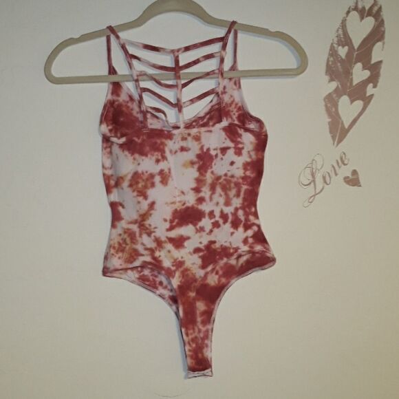 Hand made Tie dyed Aveto Bodysuit S - Picture 3 of 4